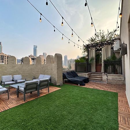 Durrani Homes - Unique Garden Apt At Souk Al Bahar Besides Dubai Mall & Burjkhalifa With Private Jaccuzi Extérieur photo