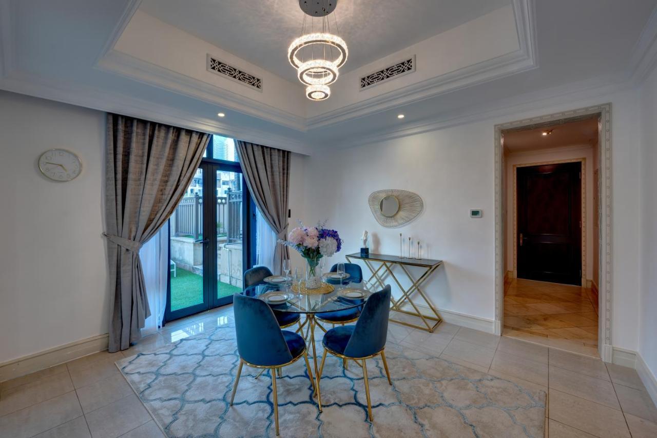 Durrani Homes - Unique Garden Apt At Souk Al Bahar Besides Dubai Mall & Burjkhalifa With Private Jaccuzi Extérieur photo
